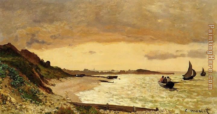 Claude Monet The Coast at Sainte-Adresse